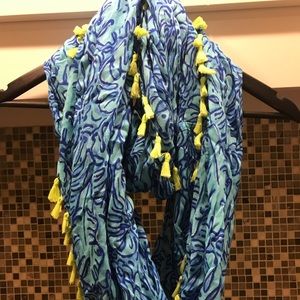 Lilly Pulitzer infinity scarf
